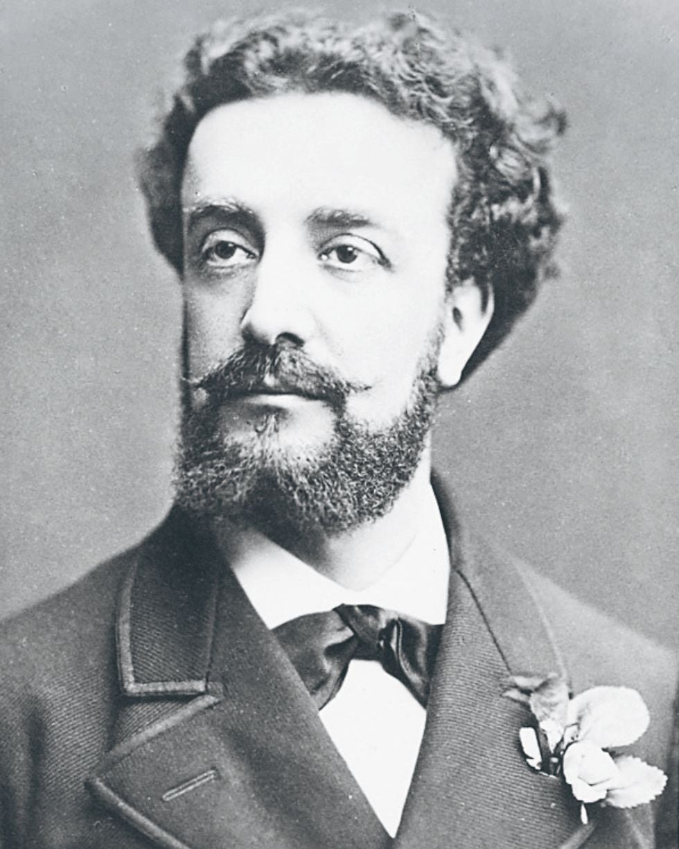 El tenor francés Ernesto Nicolini, el hombre por quien Patti rompió su primer matrimonio.