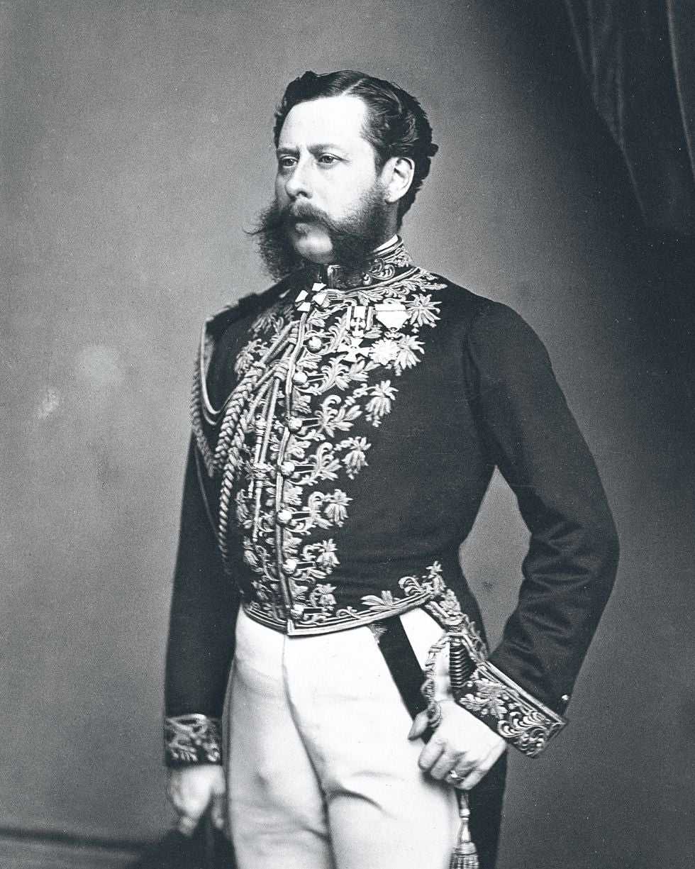 La soprano se casó con el marqués de Caux (en la imagen) y lo engañó con el tenor Ernesto Nicolini. El divorcio le costó a Adelina Patti la mitad de su fortuna.