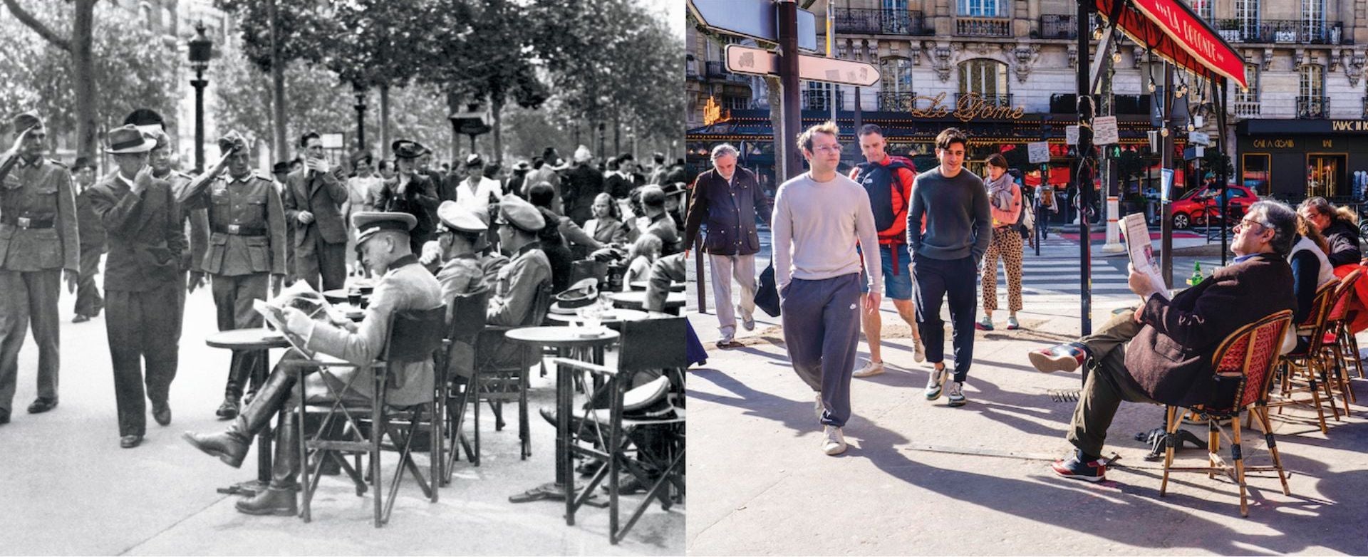 «Al principio, los nazis mantuvieron abiertos los cabarets, cafés y cines de París. Luego llegaron las restricciones y el hambre. La ciudad se convirtió en una ratonera y los españoles empezaron a huir», explica Prada.