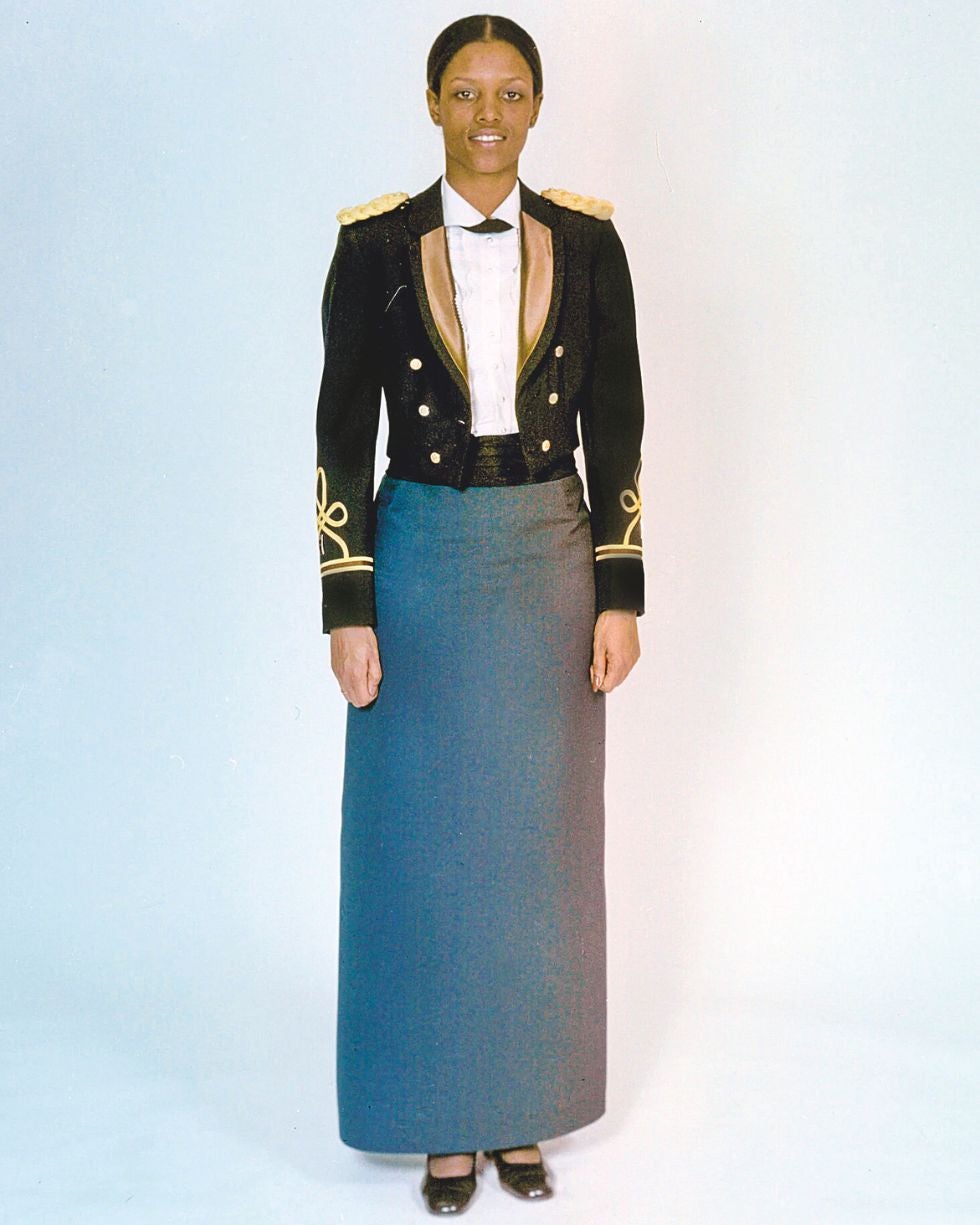 Uniforme de gala, 1980.