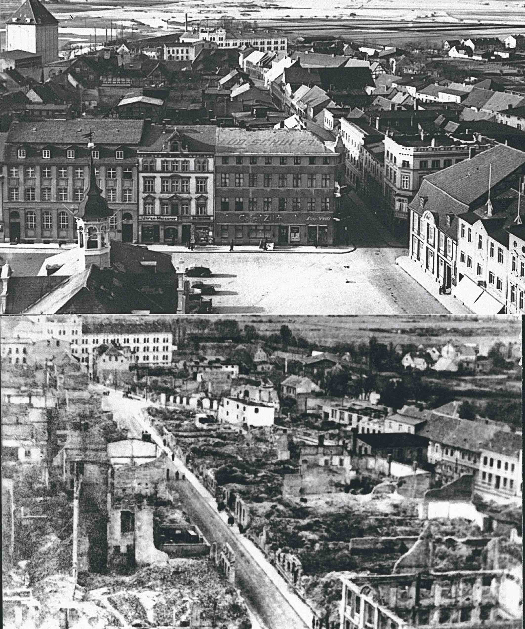 Las autoridades alemanas huyeron de Demmin y volaron los puentes. La población no pudo escapar. En tres días se suicidaron allí más de mil personas y los soviéticos destruyeron el 80 por ciento de la ciudad.