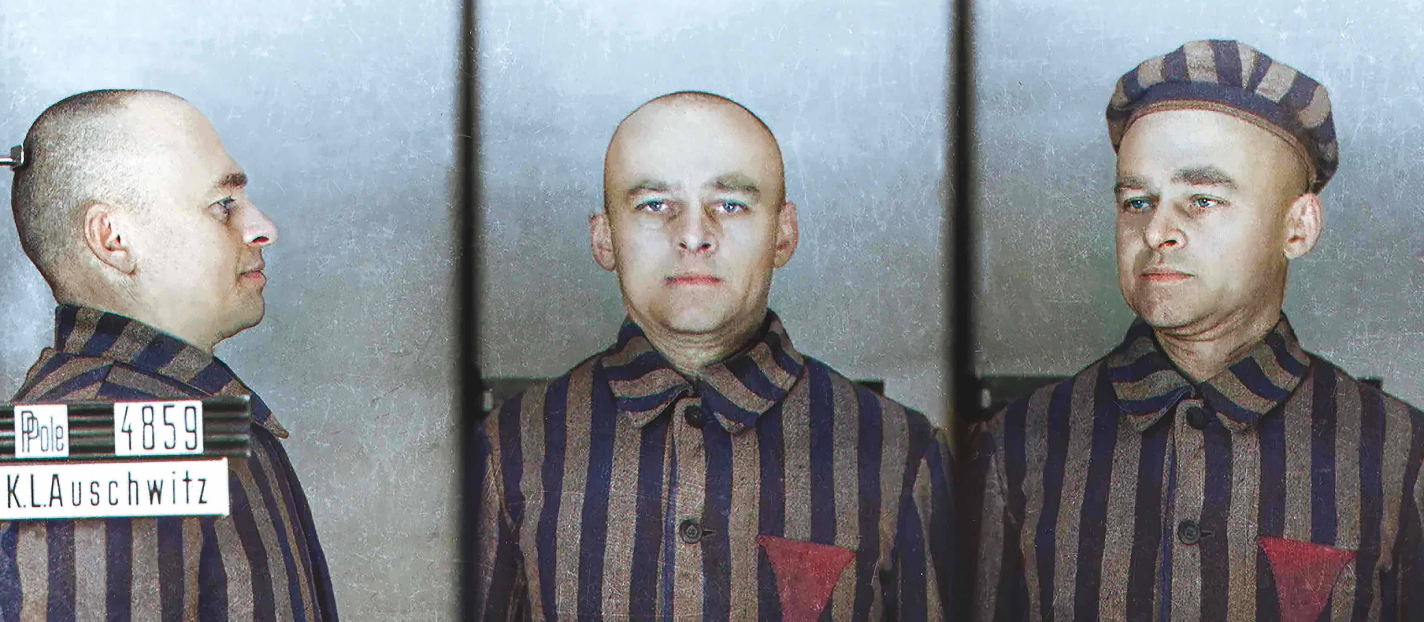 La ficha de registro de Pilecki como prisionero 4859 cuando ingresó en Auschwitz con 39 años. El inicio de su misión estaba cumplida. Desde dentro, revelaría lo que pasaba tras los muros del campo, hasta entonces desconocido.