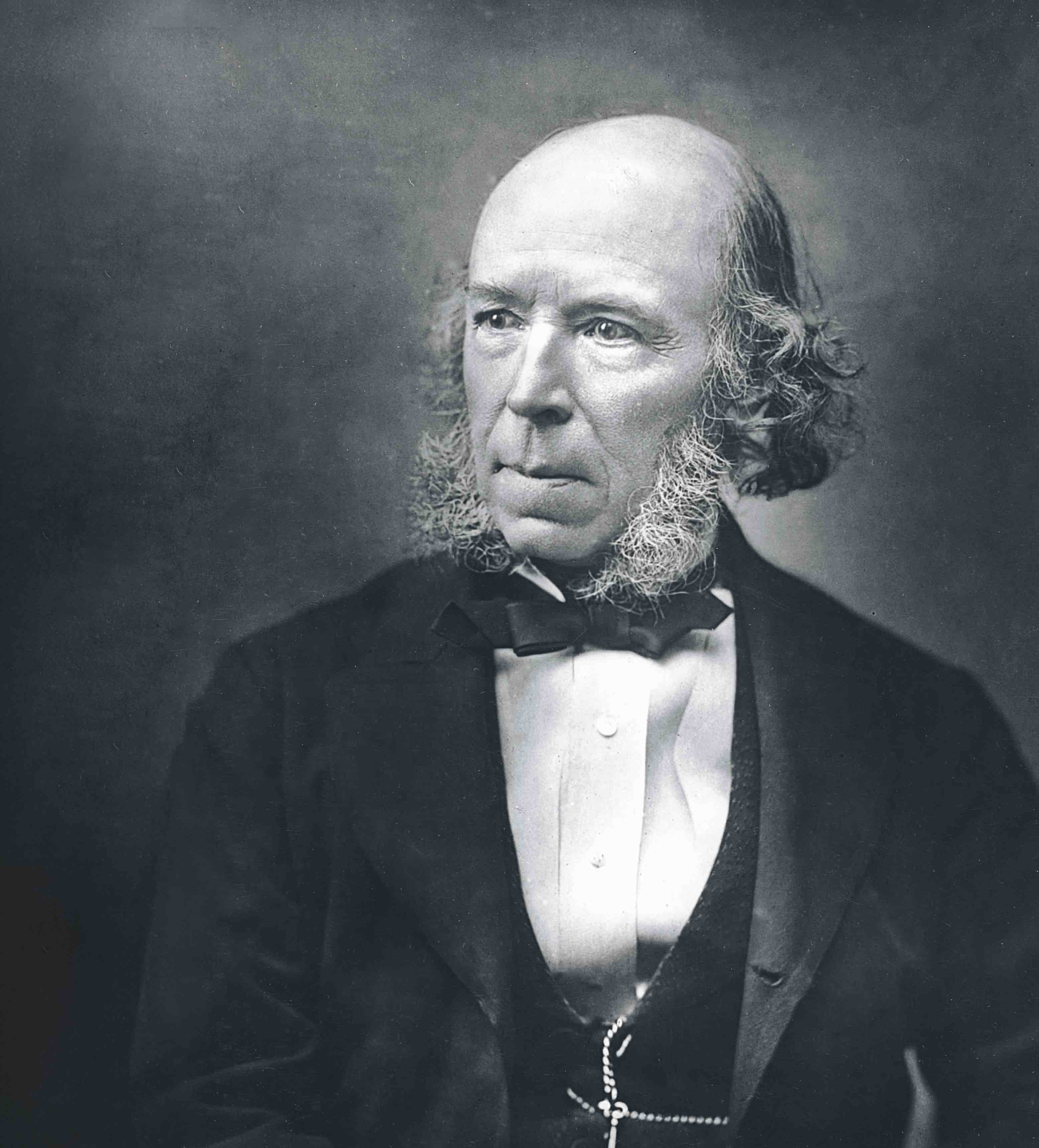 El naturalista y filósofo Herbert Spencer es el padre del darwinismo social: hay humanos más aptos que otros y es deseable que estos sobrevivan.