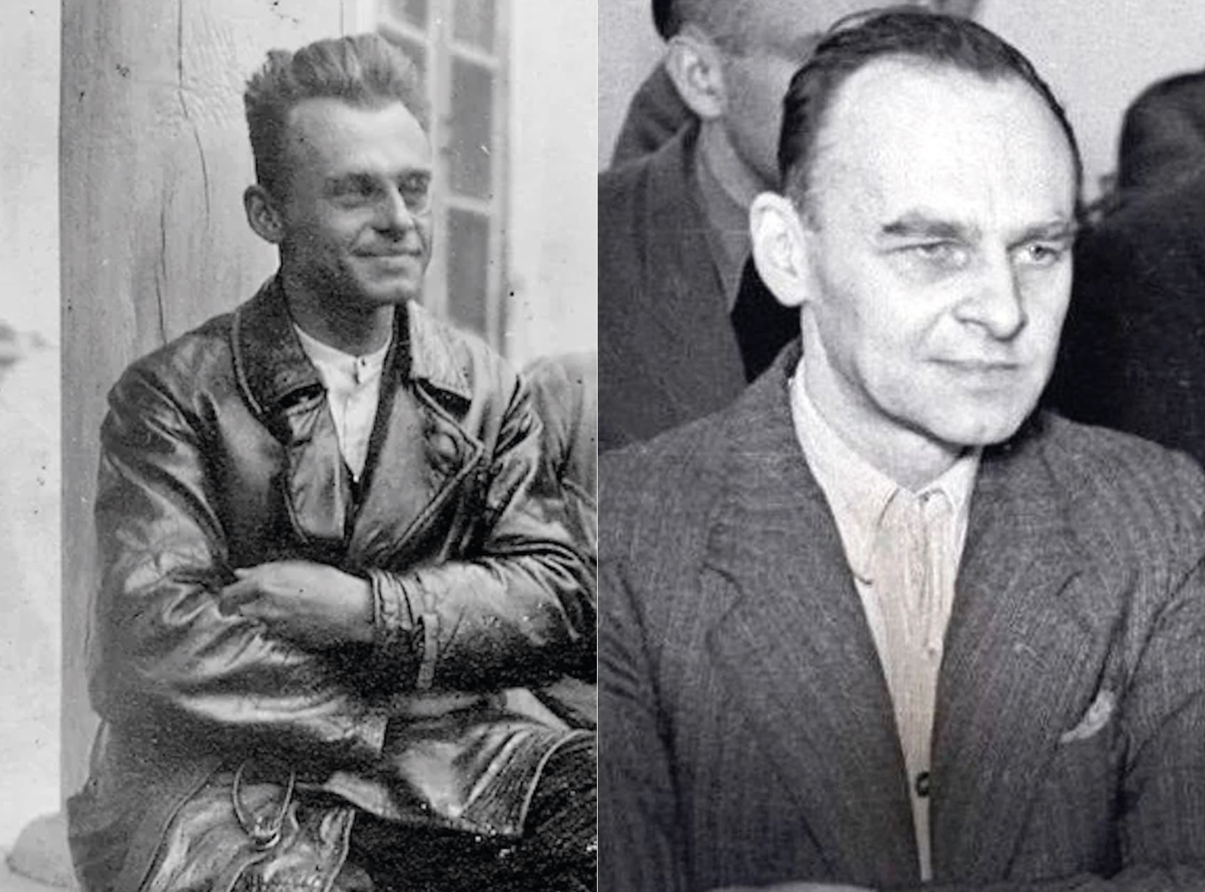 A la izquierda, Pilecki a finales de los años 30, cuando todavía Hitler no había invadido Polonia. A la derecha, Pilecki, en 1947, tras haber pasado por Auschwitz y ser luego torturado por los soviéticos.