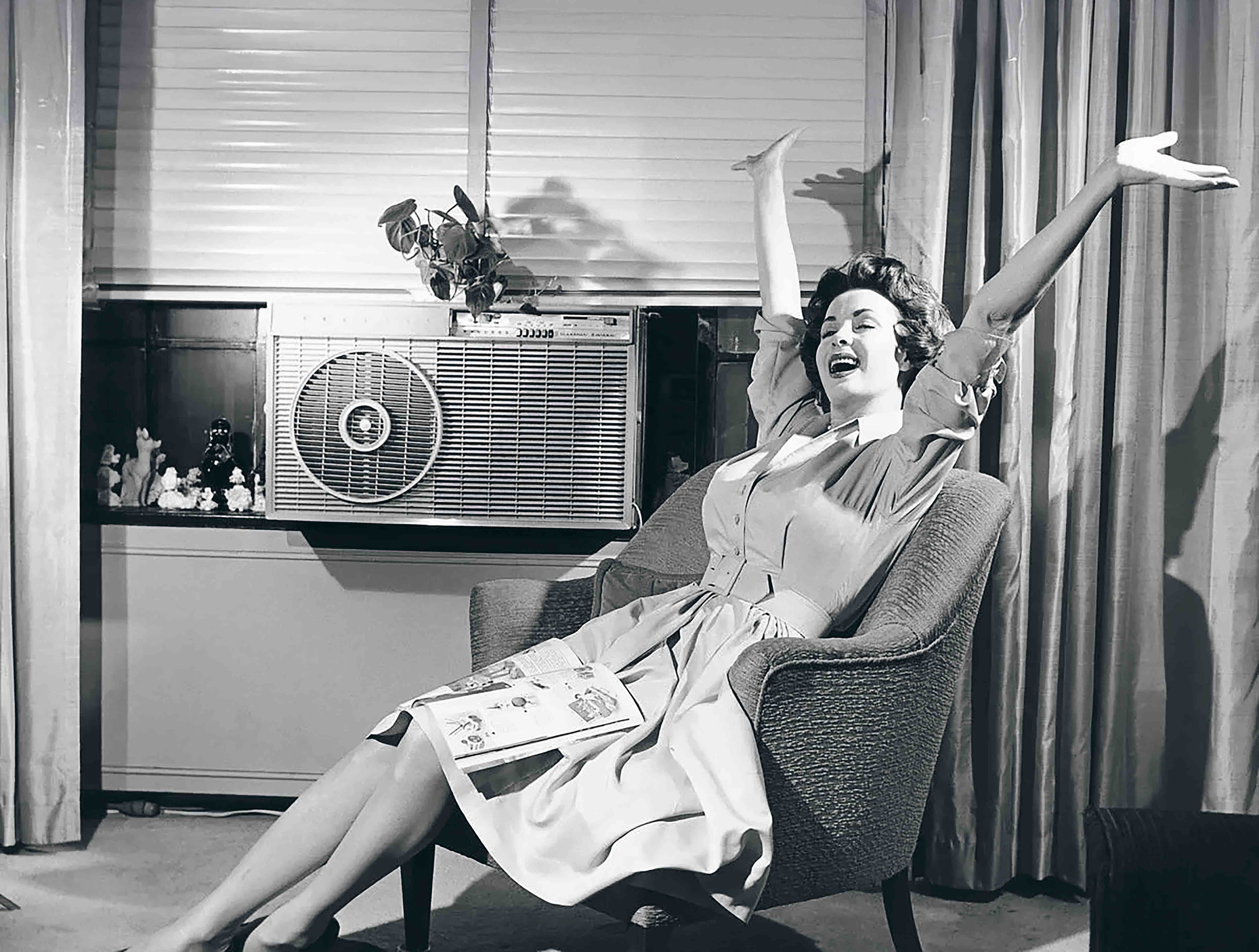 Los aparatos llegaron a los hogares en los años cuarenta, con un diseño no muy distinto al actual.