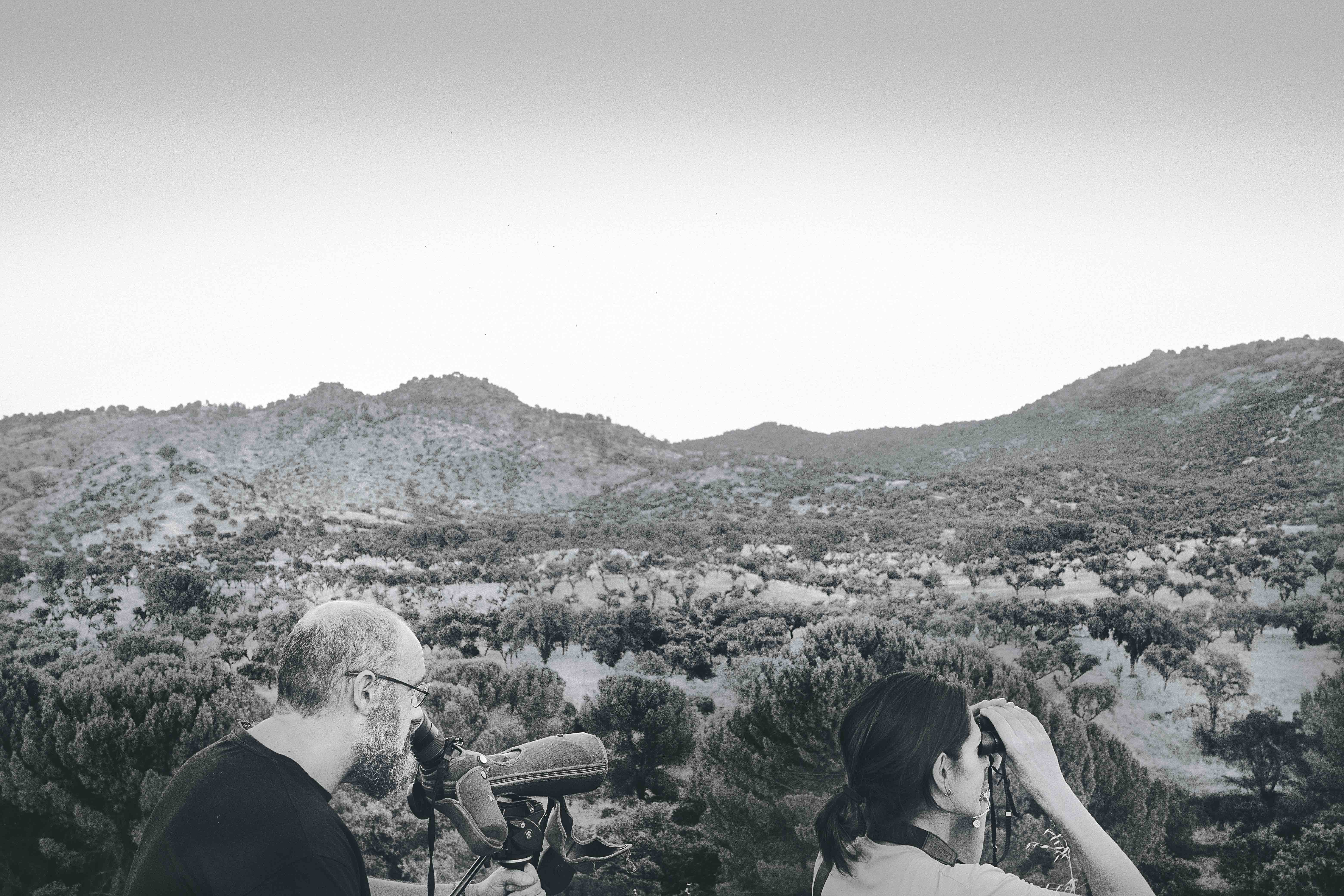 Tomás y Miryam han estado con el lince en sus momentos críticos y en su recuperación. Trabajan en silencio y con paciencia.