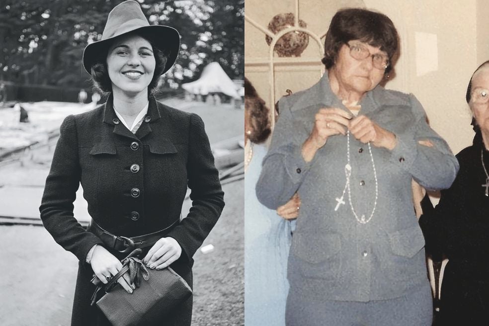 El caso que más contribuyó a desacreditar la lobotomía fue el de Rosemary Kennedy, hermana del presidente. Tenía dificultades de aprendizaje y un carácter indomable que, según su padre, podía dañar la reputación de la ambiciosa familia, así que la sometió a una lobotomía a los 23 años. Perdió toda autonomía mental y física. La recluyeron en un convento (derecha) hasta su muerte, en 2005, a los 86 años.