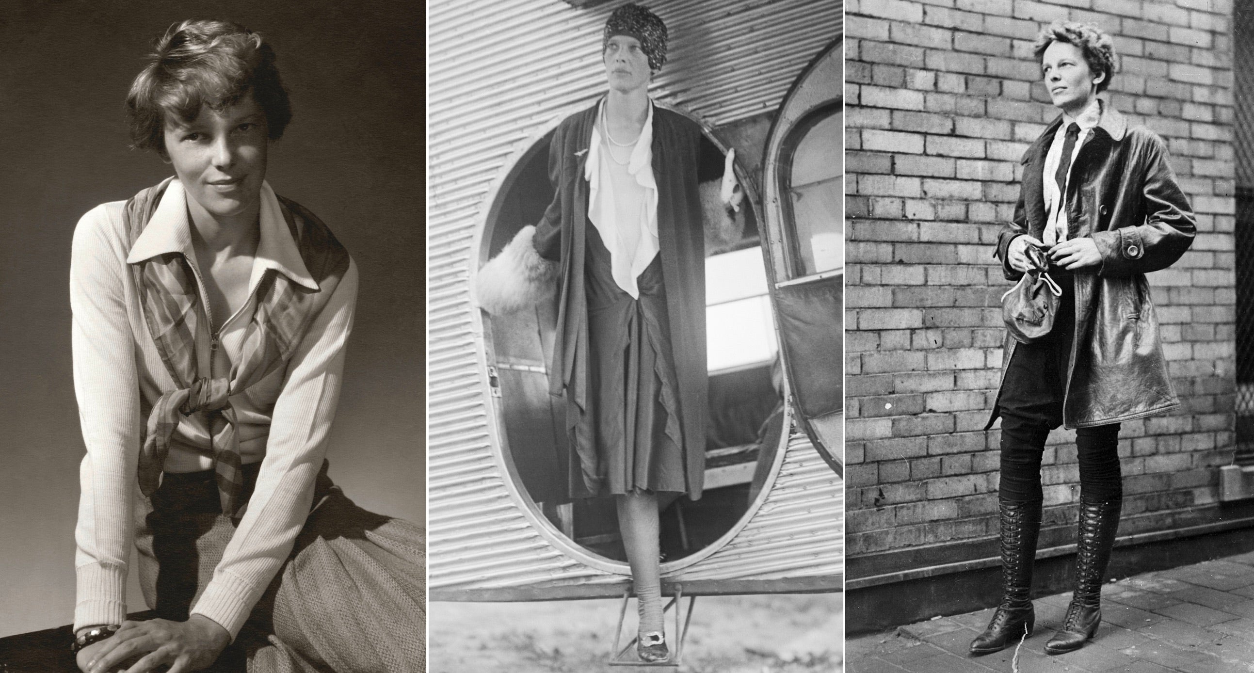 Amelia Earhart incorporó la estética aviadora a la moda femenina de los años 30 y su estilo ayudó a difundir la ropa deportiva y profesional para mujeres. Incluso colaboró con los almacenes Macys' para lanzar su propia línea de ropa 'para mujeres activas'.