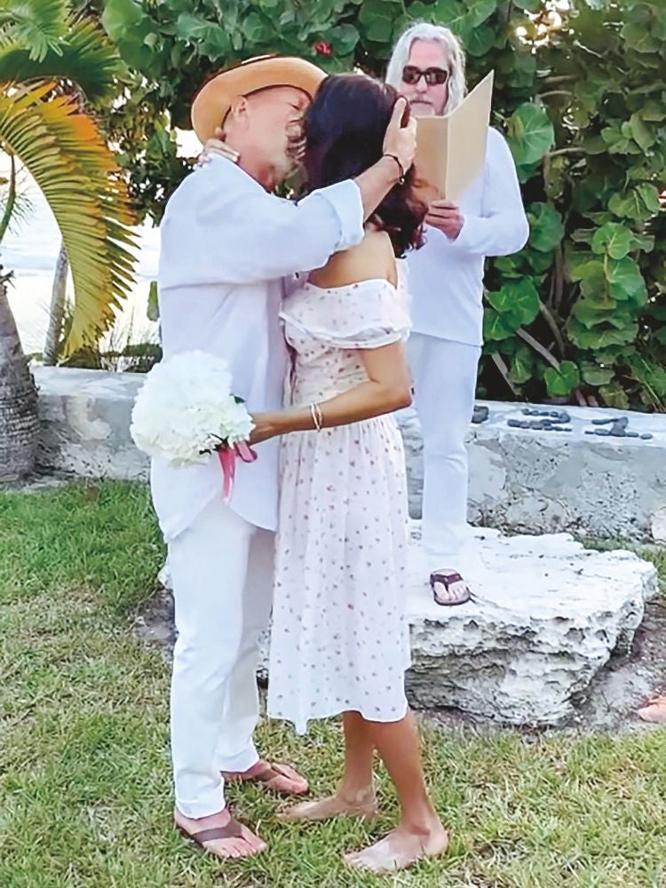 Se conocieron en 2007 y se casaron en 2009 en una ceremonia informal en las británicas islas Turcas y Caicos, en el Caribe.