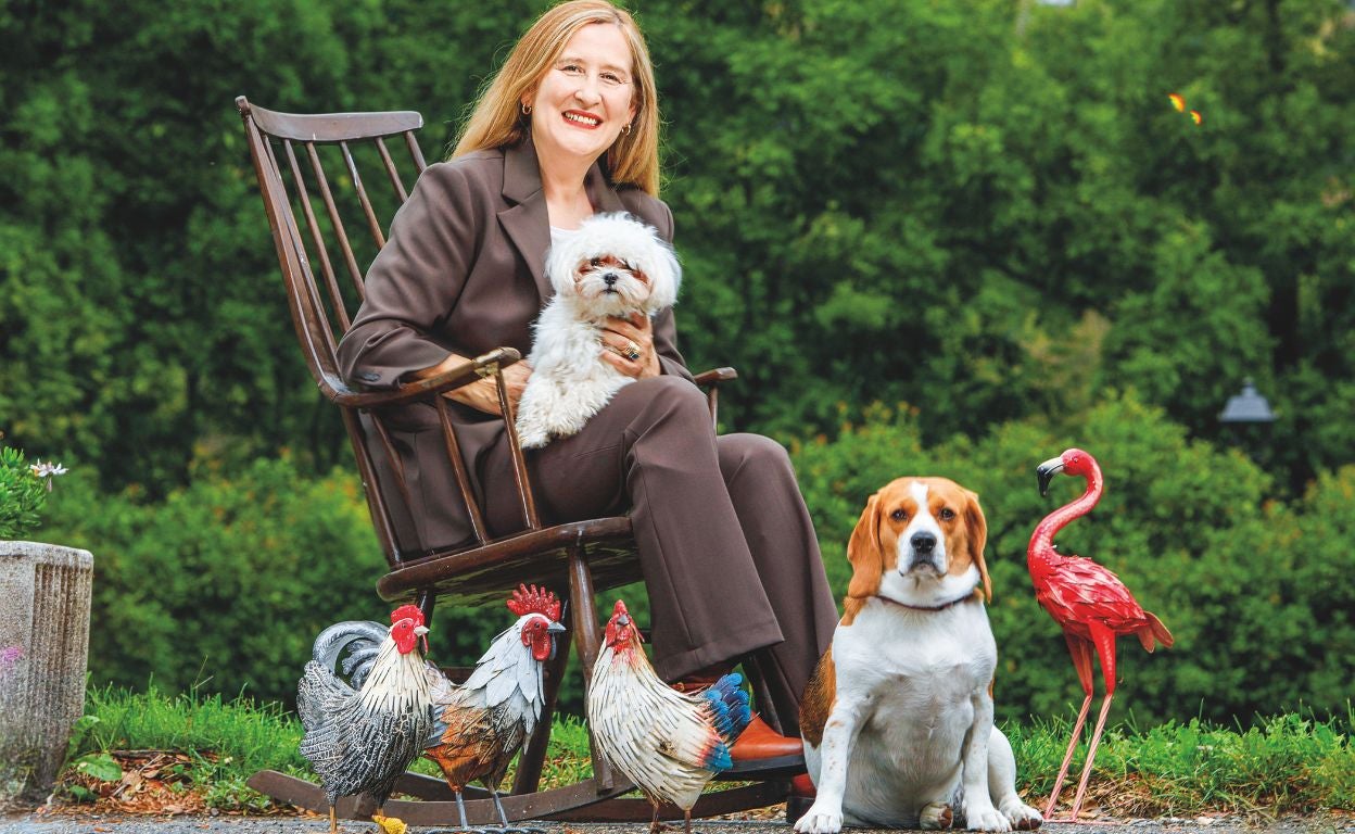 Luz Gabás: «Los ciudadanos somos mejores que los políticos. Mi pueblo está en pie de guerra»