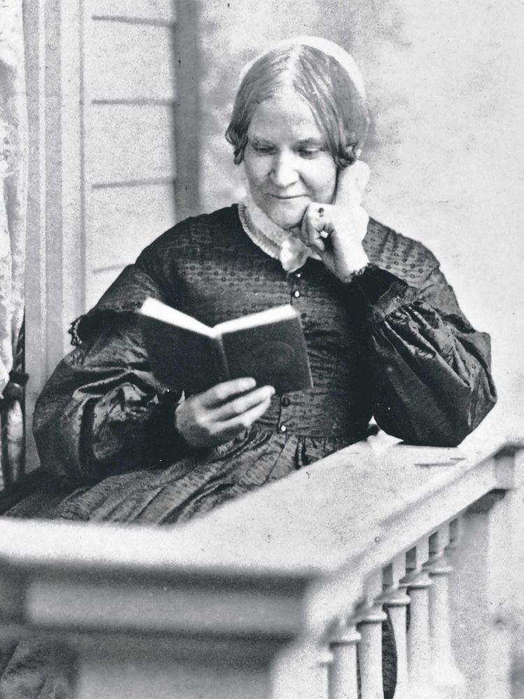 Lydia Maria Child, abolicionista americana, detalló en un libro de 1833 cómo hidratarse los labios.