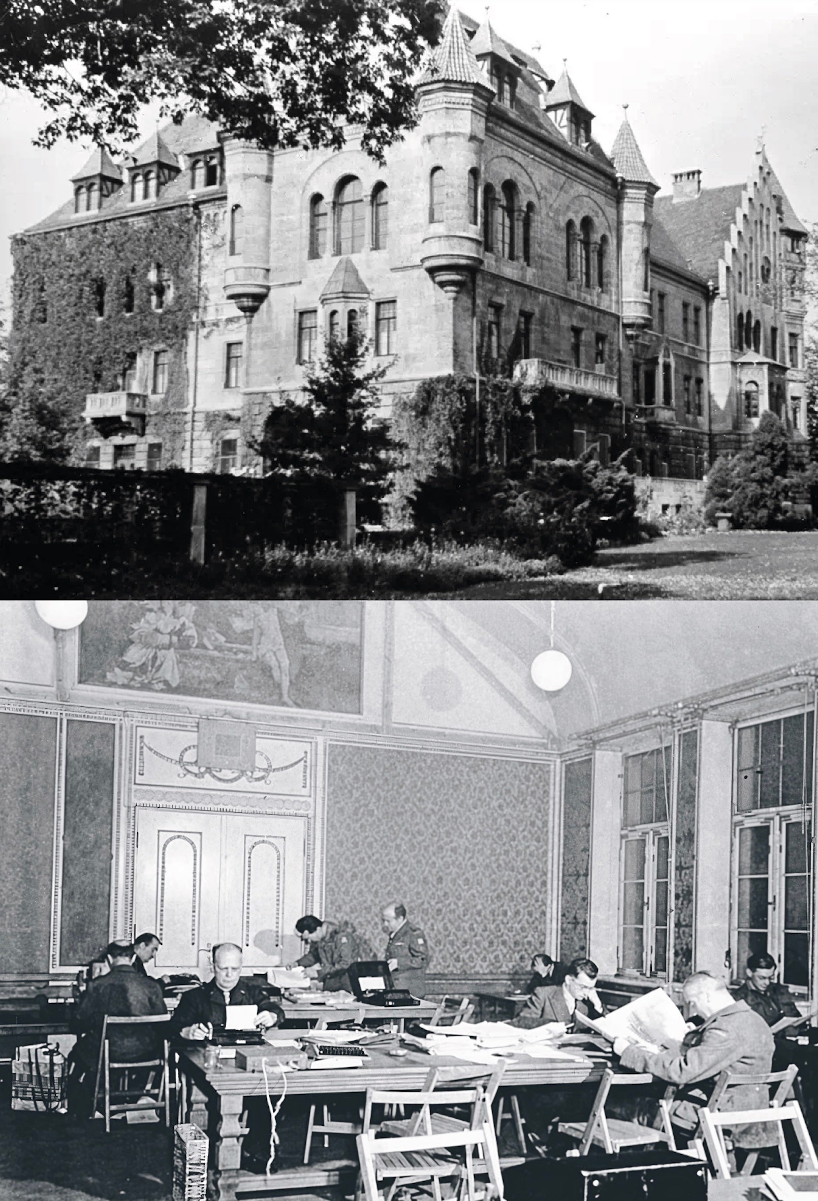 Al castillo de Faber-Castell acudieron para cubrir el juicio los más prestigiosos periodistas y escritores de la época: John Dos Passos, Alfred Döblin, Erika Mann, Willy Brandt, Augusto Roa Bastos, Victoria Ocampo, Markus Wolf, Iliá Ehrenburg...