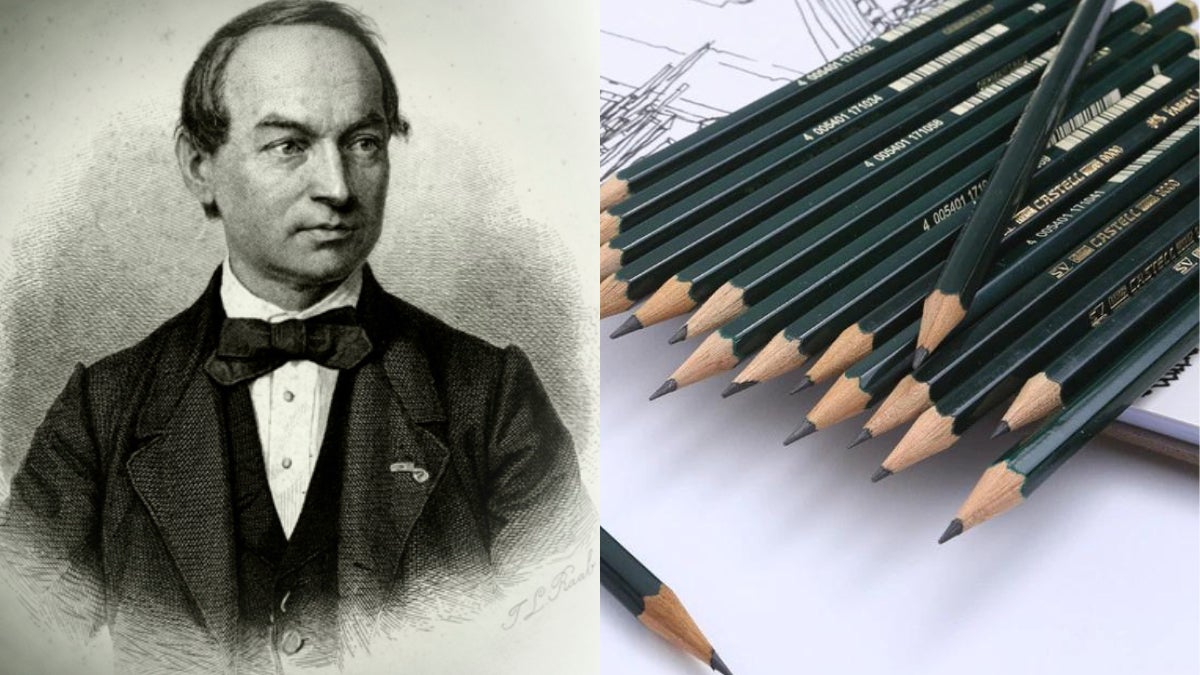 El imperio lapicero de los Faber-Castell arrancó en el siglo XVIII en Stein (Alemania) en un taller de carpintería fundado por Kaspar Faber. Su bisnieto Lothar abrió sedes en París, Nueva York y Londres, y logró el título de barón. El matrimonio de su hija Ottilie von Faber con el conde Alexander zu Castell-Rüdenhausen, en 1898, dio lugar a la marca Faber-Castell. El conde engrandeció la empresa que había heredado e introdujo el famoso lápiz verde abeto modelo Castell 9000.