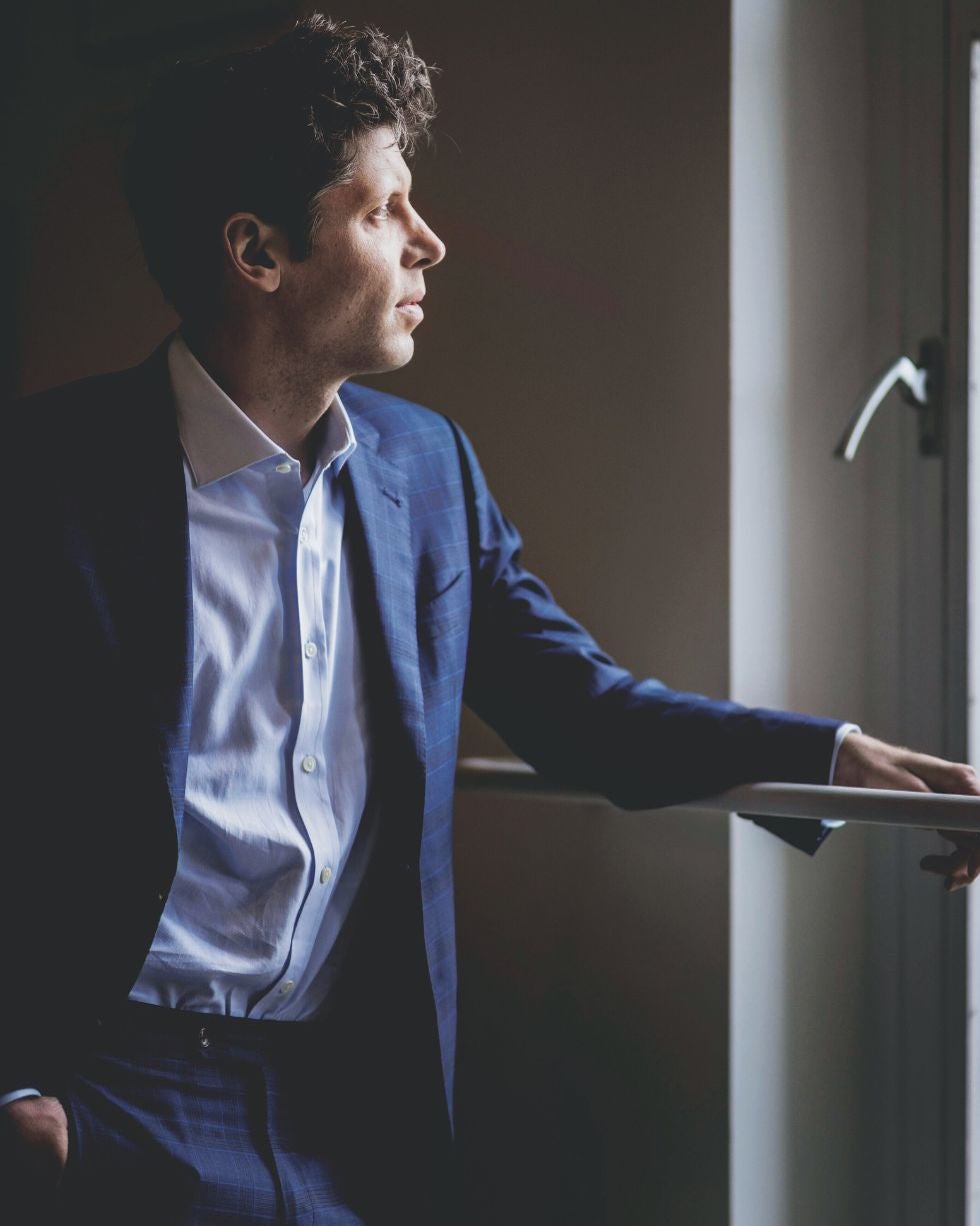 Sam Altman, el director ejecutivo de OpenAI, antes de un evento reciente en Berlín.