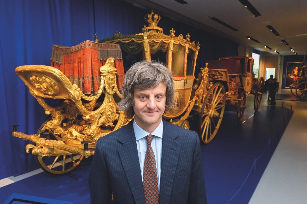 Ernesto Augusto de Hannover no se habla con su hijo mayor (en la foto) desde hace años. El padre no fue a su boda y han pleiteado en los tribunales por la herencia. Ha ganado el hijo, Ernesto Augusto hijo, casado con Ekaterina Malysheva, una diseñadora de origen ruso con la que tiene cuatro hijos.