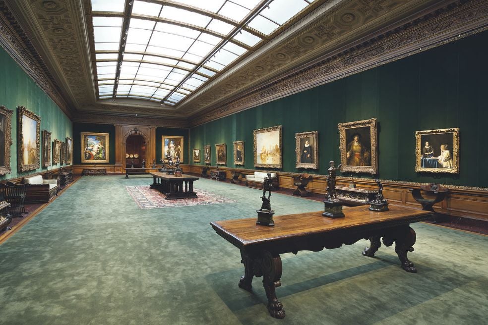 La galería de exposiciones especiales.