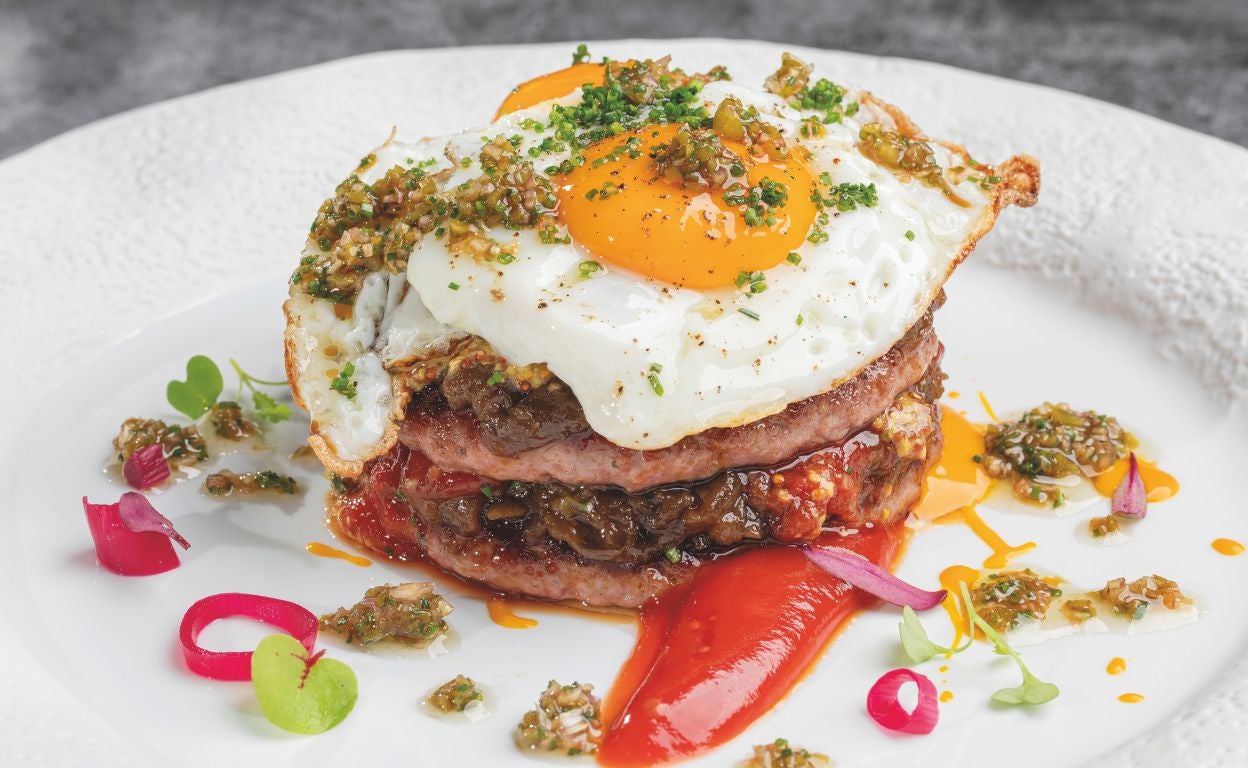 Hamburguesa 'pelotuda' sin pan