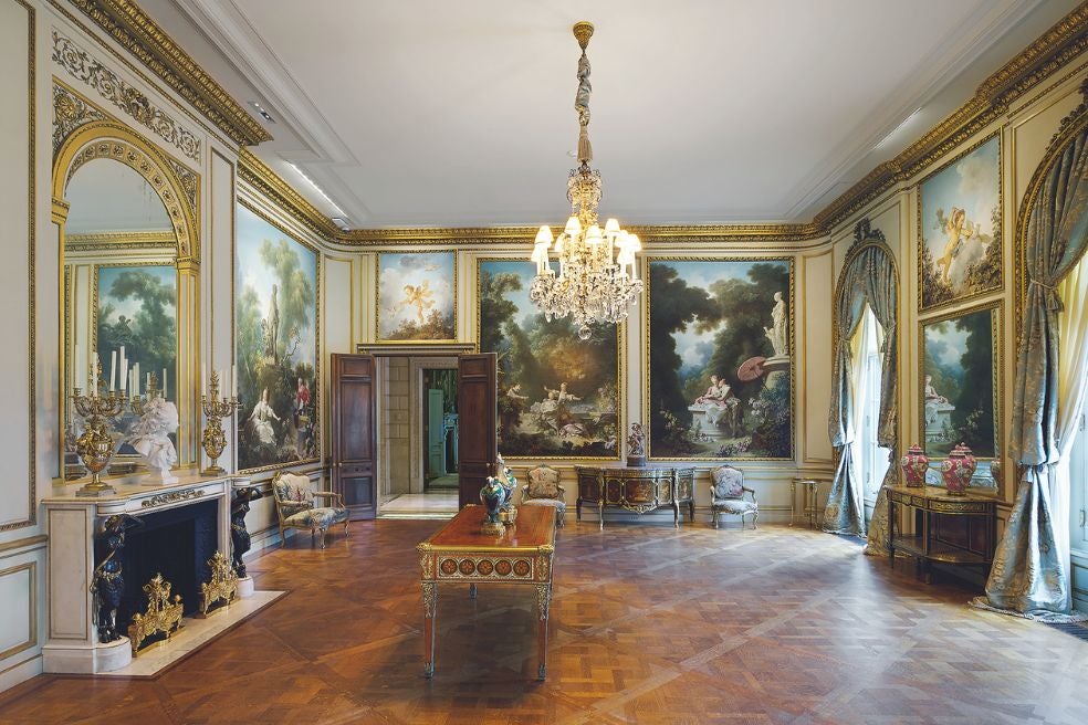 La sala Fragonard.