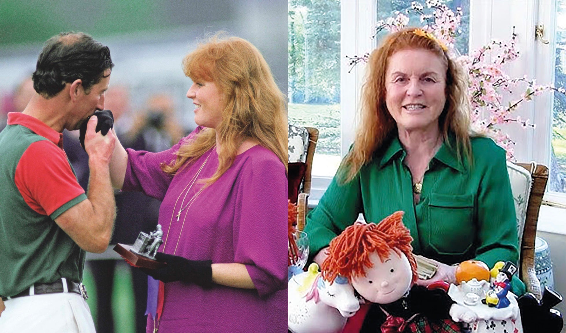 Sarah Ferguson ha sido repudiada por el rey Carlos, pero durante años tuvieron una excelente relación. Ferguson ha tenido también sus momentos de empatía con el pueblo británico, como cuando durante la pandemia amenizó a los niños con vídeos de sus cuentos infantiles (en la imagen) o cuando superó un cáncer de mama en 2023.