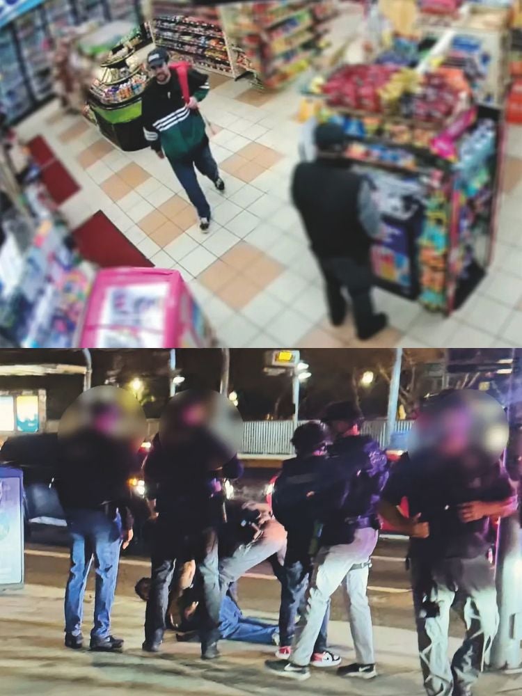 Nick fue detenido 24 horas después de asesinar a sus padres. Era sospechoso desde el primer momento. Las cámaras de seguridad lo muestran en una gasolinera comprando un refresco, a 24 kilómetros del lugar del crimen. No opuso resistencia a su detención.